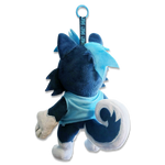 'Dash' Husky Plush Keychain