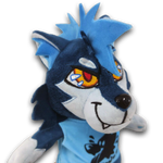 'Dash' Plush Keychain