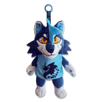'Dash' Husky Plush Keychain