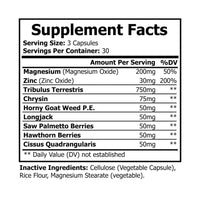 Magnesium Zinc (90 Capsules)
